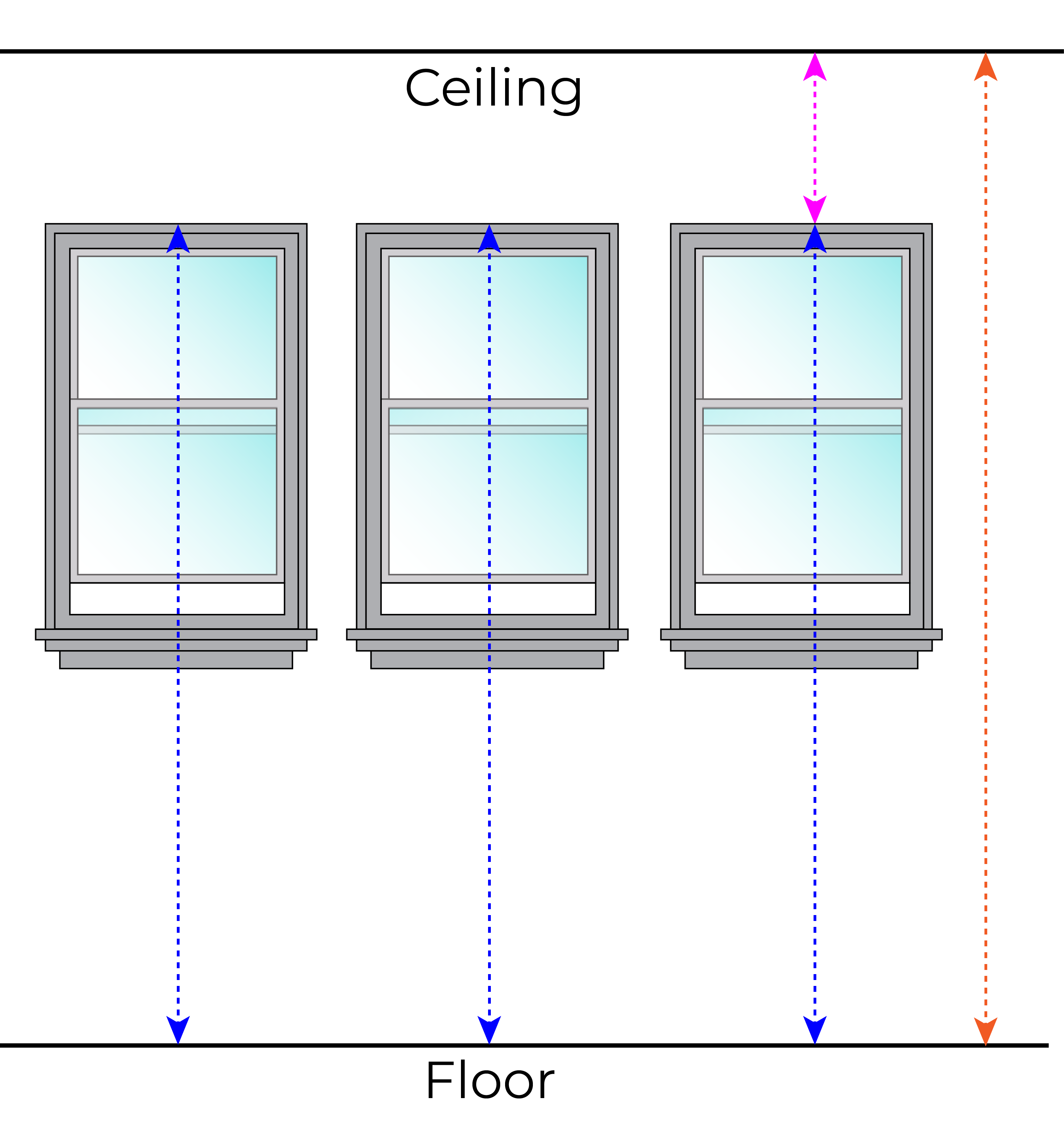 Window measurement guide Step 5-7
