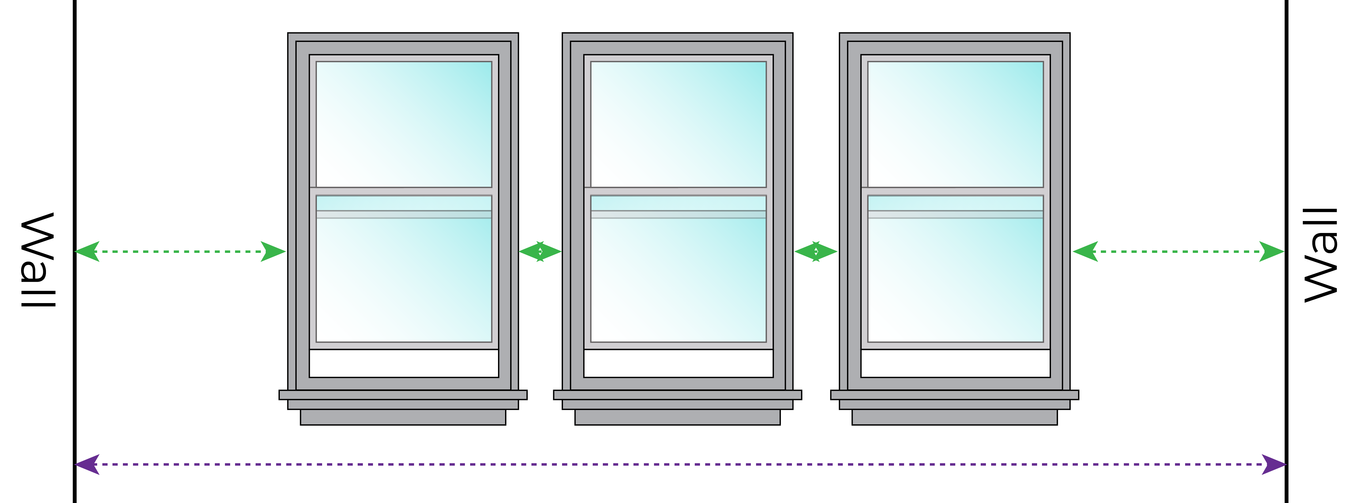 Window measurement guide Step 3-4